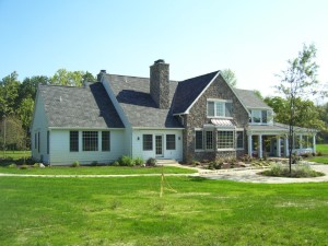 A variety of traditional estate construction projects
