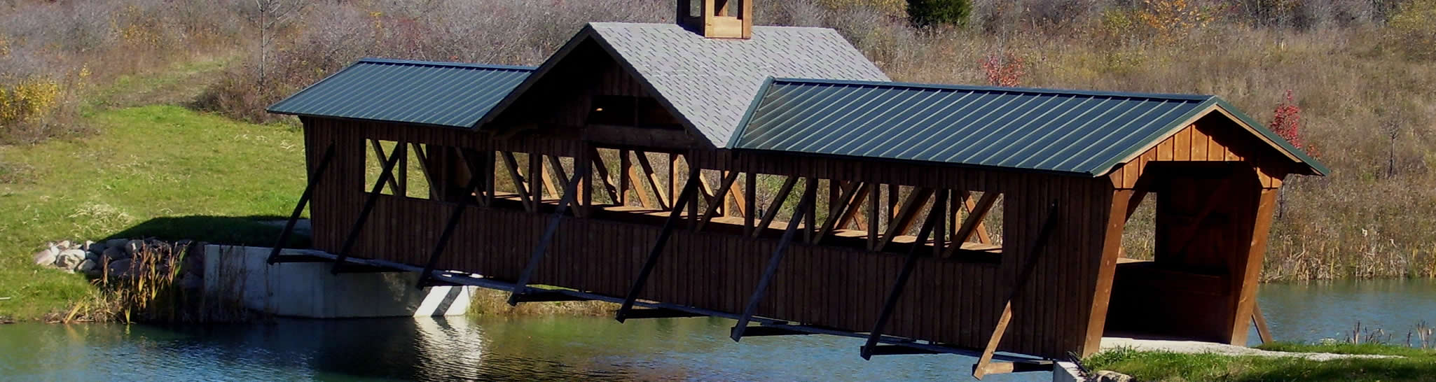 A Unique bridge built by woodmark